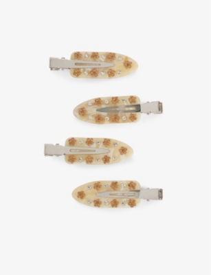 Popstar hair clips set of four