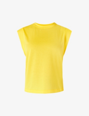 SWEATY BETTY: Breathe Easy boxy-fit stretch-jersey T-shirt