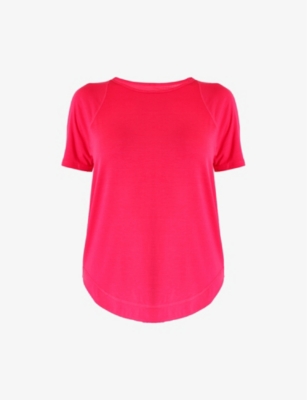 SWEATY BETTY: Breathe Easy short-sleeved stretch-recycled polyester T-shirt
