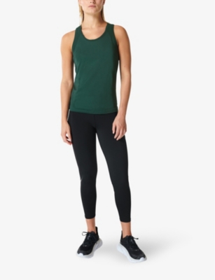 SWEATY BETTY: Athlete Workout seamless stretch-jersey tank top