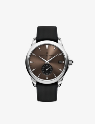 CARL F BUCHERER: 00.10924.08.93.01 Manero Peripheral stainless steel automatic watch