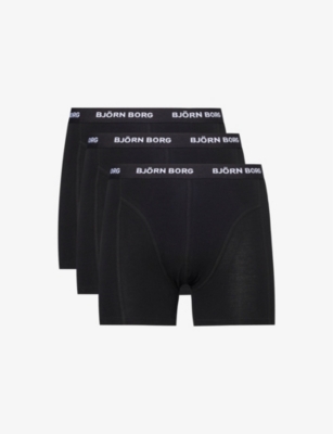 DKNY Dkny Men's Boxers in Black With Branded Waistband Super Soft