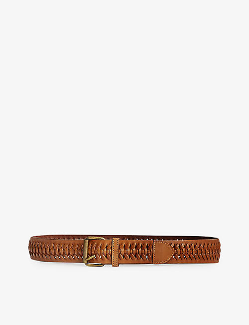 SOEUR: Vague braided leather belt