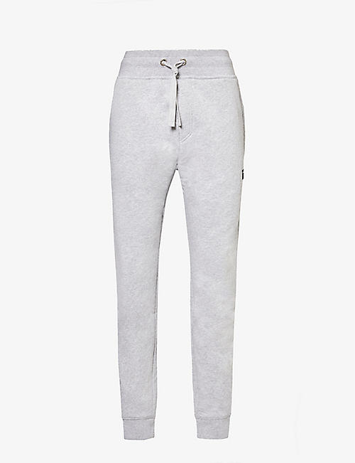 BJORN BORG: Brand-patch tapered-leg organic cotton and recycled polyester-blend jogging bottoms