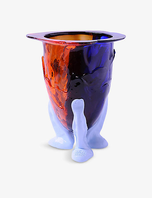 CORSI DESIGN: Fish Design Amazonia resin vase 26cm