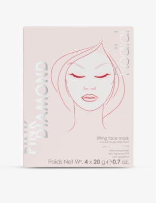 RODIAL RODIAL PINK DIAMOND LIFTING FACE MASK PACK OF FOUR