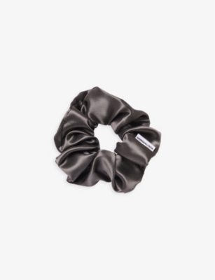 The HYA large mulberry-silk scrunchie pack of three