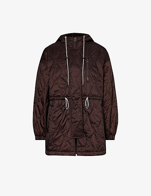 VARLEY: Caitlin quilted shell jacket