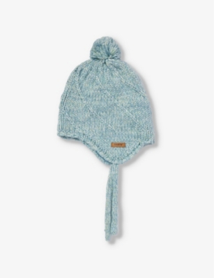 BARTS AL: Brand-patch recycled-polyester-blend hat 12-18 months
