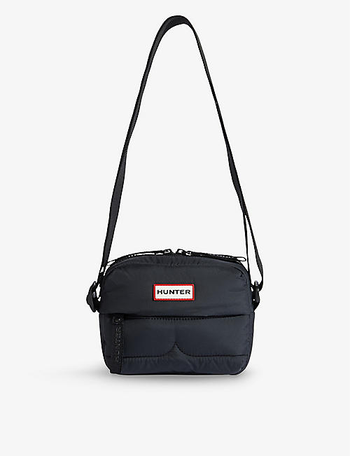HUNTER: Intrepid quilted recycled-polyester cross-body bag