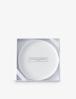 THE WHITE COMPANY Ceramic candle and diffuser plate 8cm