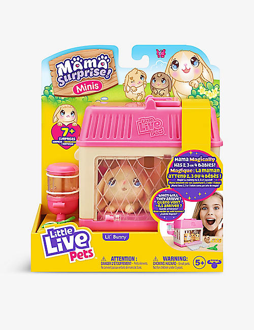 LITTLE LIVE PETS: Mama Surprise Minis Lil' Bunny playset