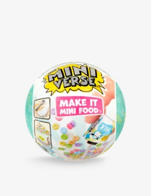POCKET MONEY: MGA's Miniverse Make It Mini Food Cafe Capsule assortment