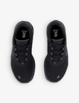 On-running Womens Black Magnet F Cloudmonster Chunky-soled Mesh Low-top Trainers In Black Magnet F
