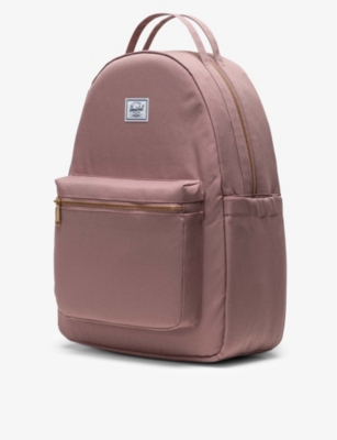 Herschel Supply Co Womens Ash Rose Nova Recycled-polyester Backpack In Ash Rose