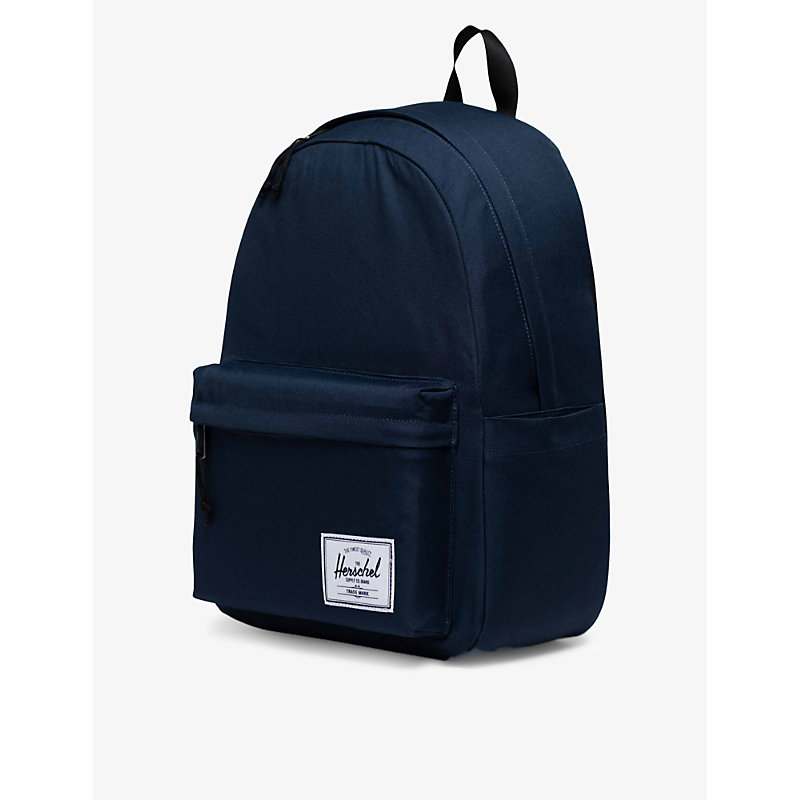 Shop Herschel Supply Co Womens Navy Classic Xl Recycled-polyester Backpack