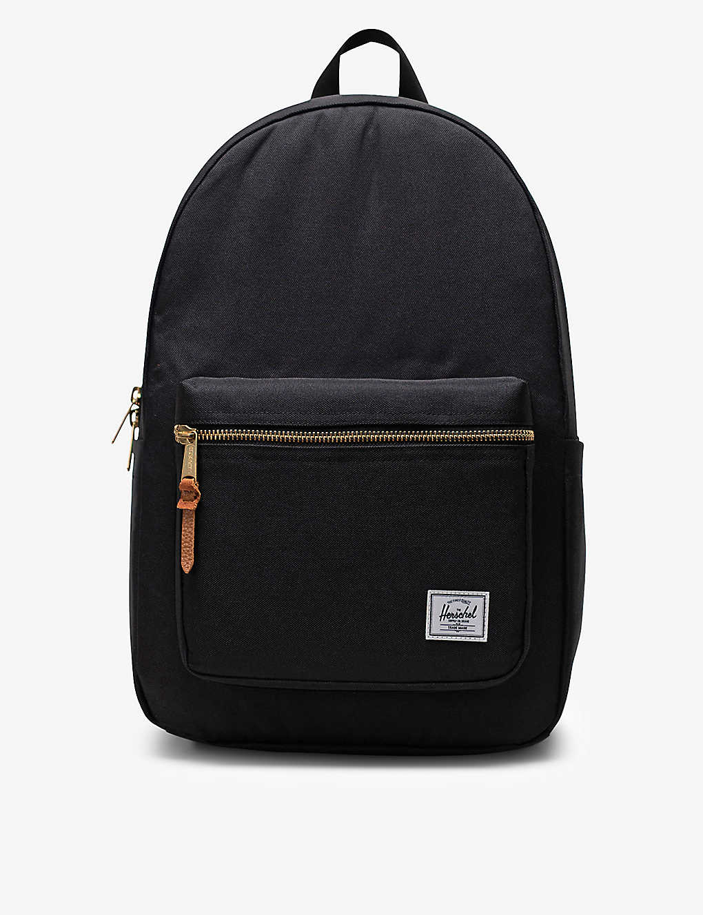 Herschel Supply Co Womens Black Settlement Recycled-polyester Backpack