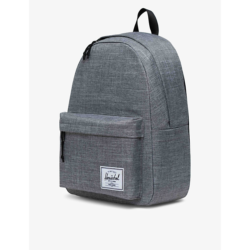 Shop Herschel Supply Co Classic Xl Recycled-polyester Backpack In Raven Crosshatch