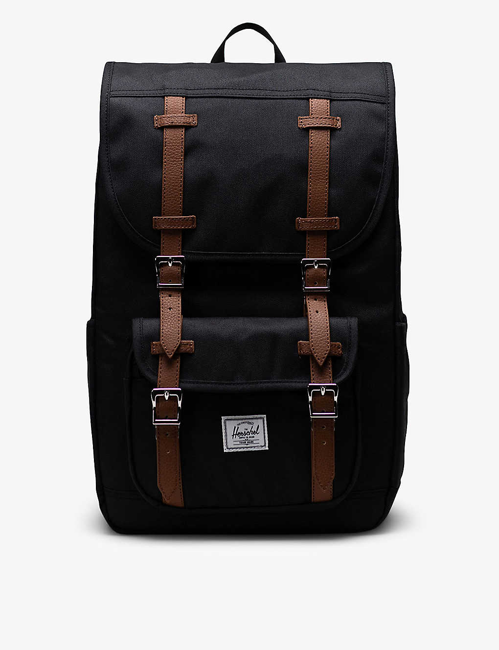 Herschel Supply Co Womens Black America Recycled-polyester Backpack