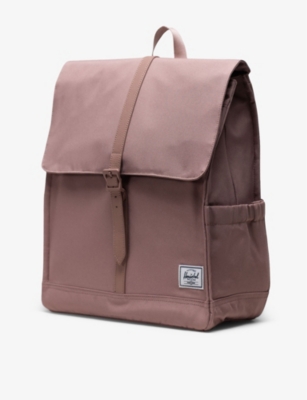 Shop Herschel Supply Co Womens Ash Rose City Recycled-polyester Backpack