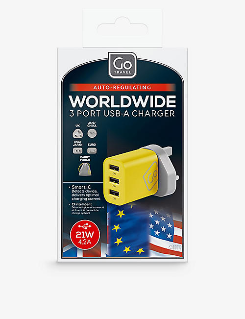 GO TRAVEL: Design Go Worldwide USB Charger