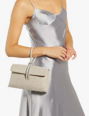 DUNE: Brynie woven top-handle bag