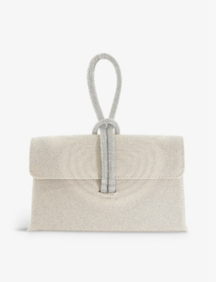 DUNE: Brynie woven top-handle bag