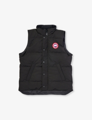 Vanier padded woven blend down gilet 10 16 years