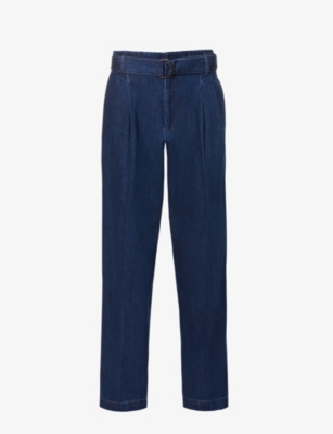 Polo Ralph Lauren High-rise Wide-leg Jeans In Mizil Wash