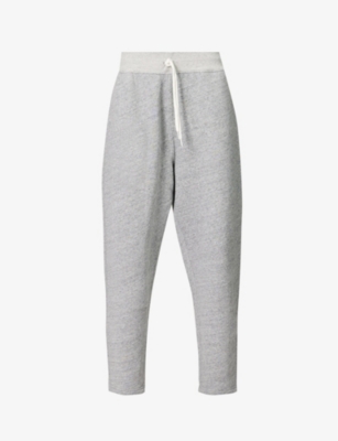 Polo Ralph Lauren Drawstring Straight Leg Pants In Salt And Pepper