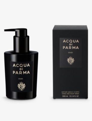 ACQUA DI PARMA: Signatures of the Sun Oud hand and body wash 200ml