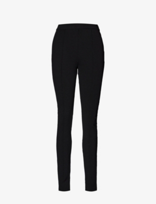 Max Mara Pantaloni Skinny In Black