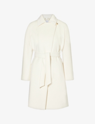 MAX MARA - Estella belted wool and cashmere-blend coat | Selfridges.com