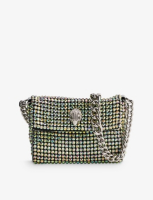 Kurt Geiger London Kensington Mini Rainbow Sequin Eye Crossbody Bag