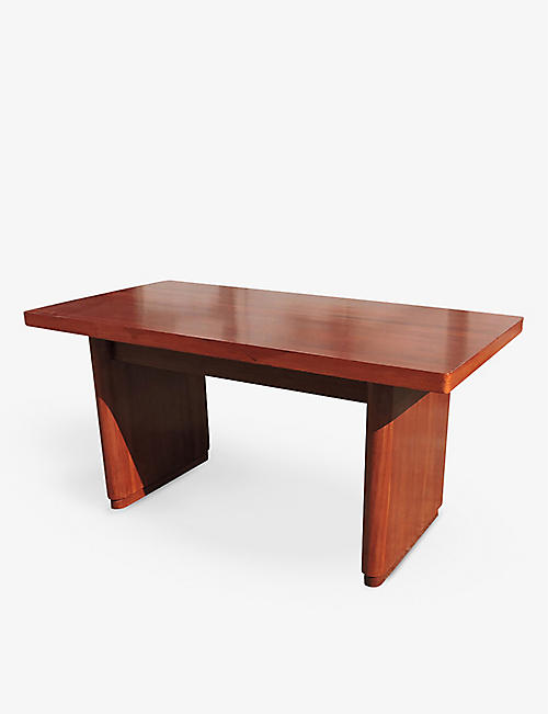 VINTERIOR: Pre-loved 1960s Portuguese wooden desk 160cm