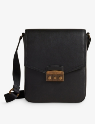 Ted Baker Megtron nylon cross body bag in black