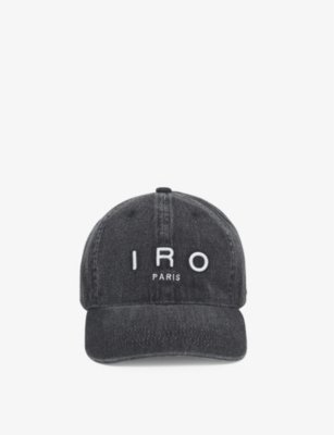 Shop Iro Women's Blk20 Logo-embroidered Curved-visor Cotton Baseball Cap