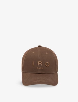 IRO: Logo-embroidered curved-visor cotton baseball cap