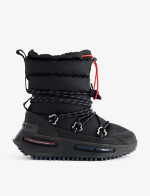 MONCLER GENIUS: Moncler Genius x adidas NMD mid-calf woven boots