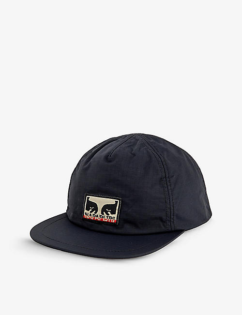 NAPAPIJRI: NAPAPIJRI x OBEY brand-patch woven baseball cap