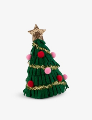 Meri Meri Girls Green Kids Big Christmas Tree Hair Clip