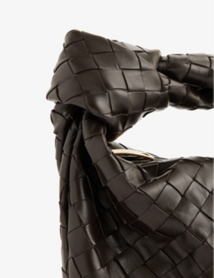 Bottega Veneta Womens  Teen Jodie Leather Top-handle Bag In Fondant
