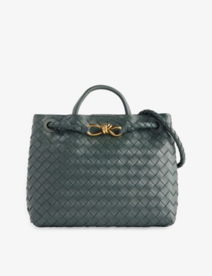 BOTTEGA VENETA - Andiamo leather top-handle bag | Selfridges.com
