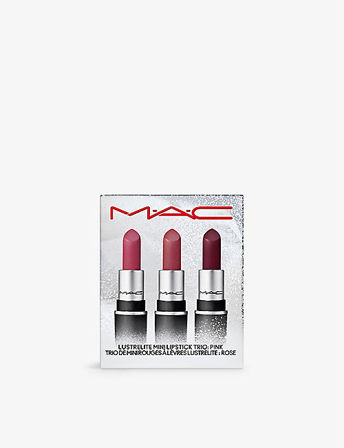 MAC: Lustrelite mini lipstick trio