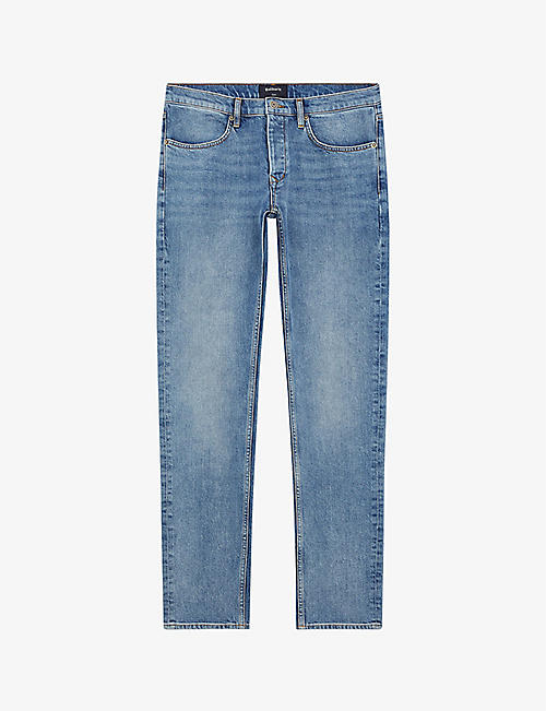 BALIBARIS: Mick slim-leg mid-rise stretch organic-cotton denim jeans
