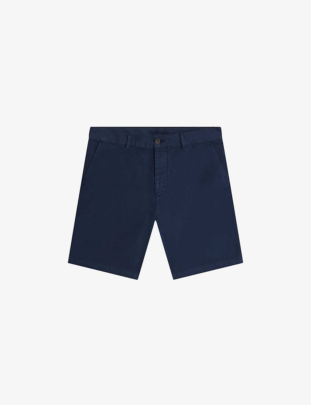 Balibaris Hank Straight-leg Cotton Shorts In Blue
