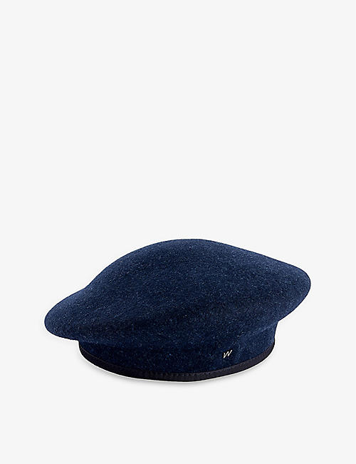 WEEKEND MAX MARA: Bellico brand-logo wool hat