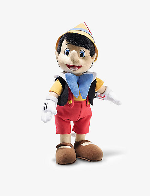STEIFF: Disney Pinocchio limited-edition wool soft toy 33cm