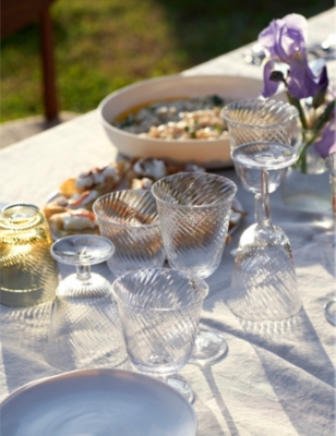 Shop &tradition Collect Wine Glasses Set Of Two 21cm In Clear