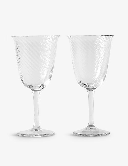 &TRADITION: Collect wine glasses set of two 21cm